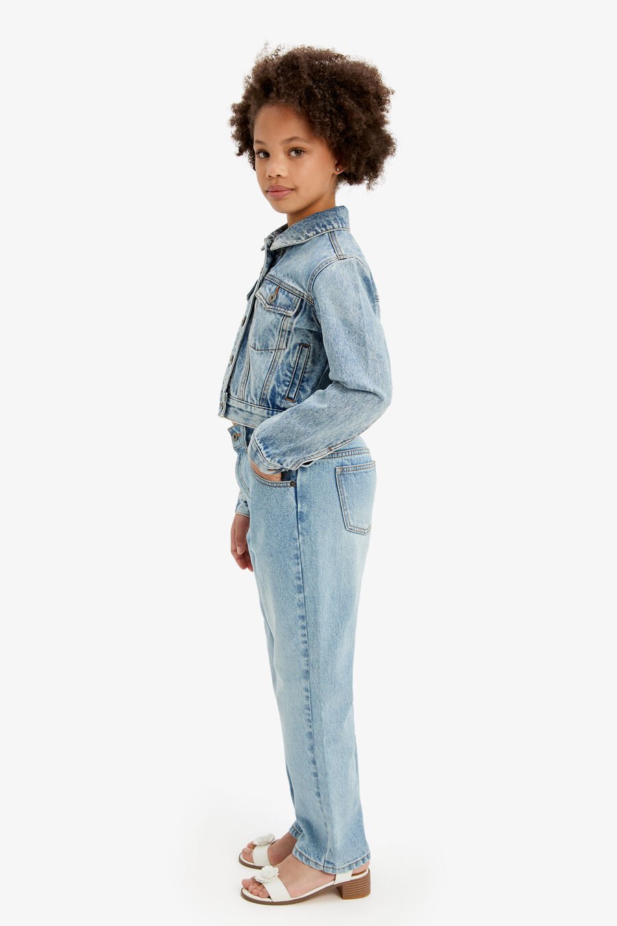 Girls Relaxed Denim Jacket