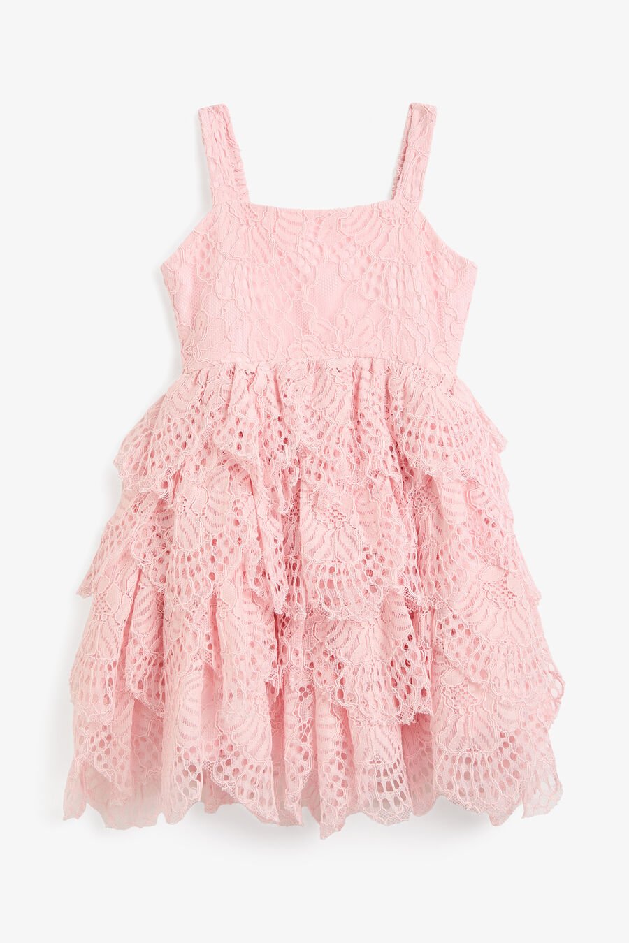 TATIANA LACE DRESS in colour Pink