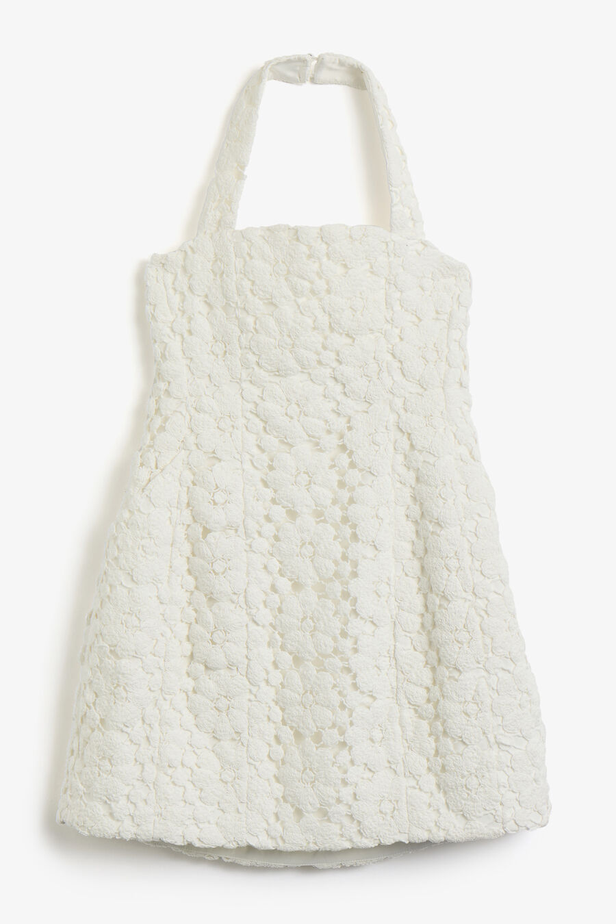 Girls Priscila Crochet Halter Dress