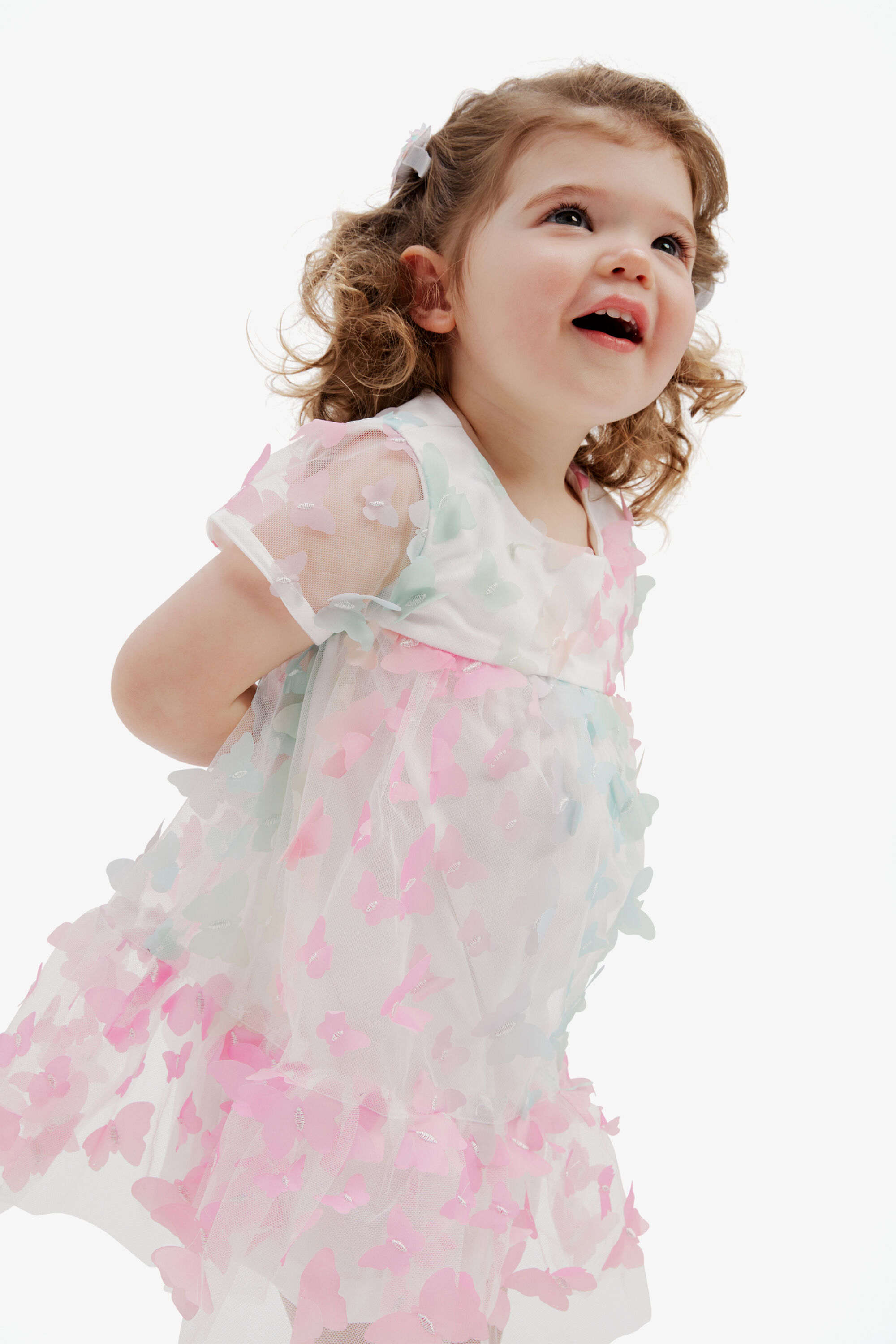 Butterfly dress for baby sales