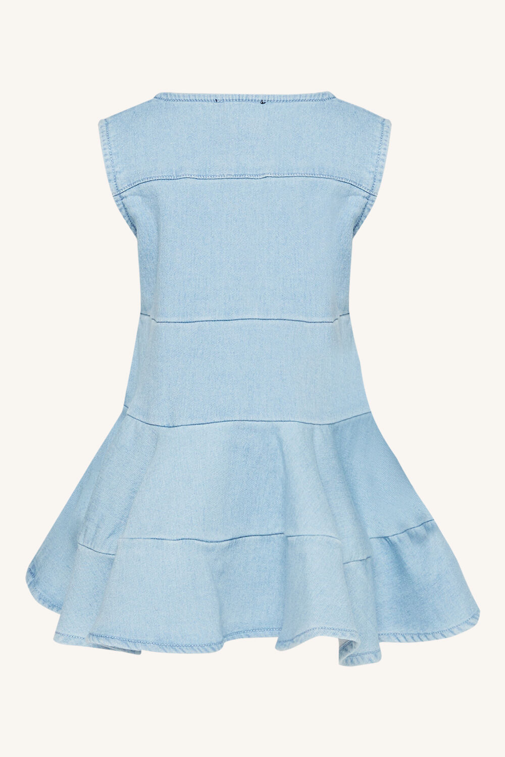 BABY GIRL KATIE DENIM DRESS in colour MIDNIGHT NAVY