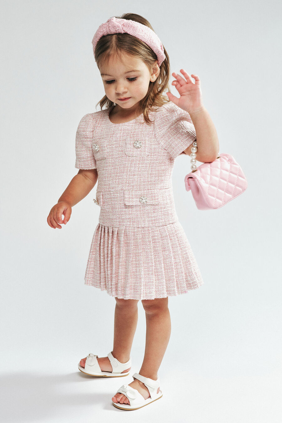 Baby Shiloh Boucle Dress