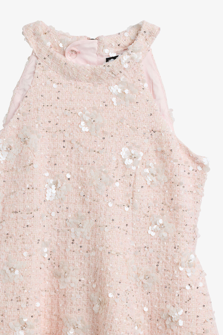 Girls Yve Sequin Boucle Mini Dress
