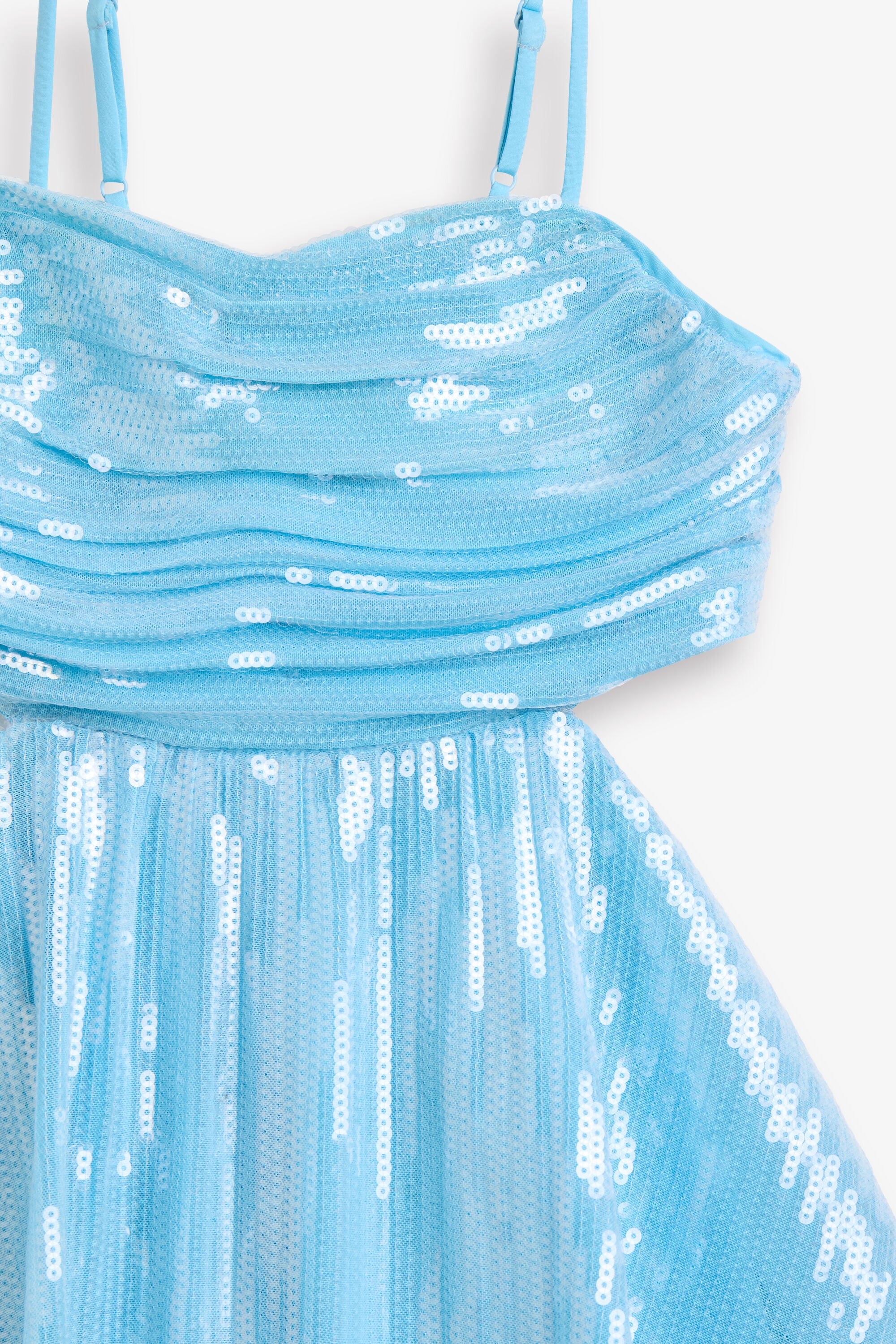 Girls Zarela Sequin Dress In Blue