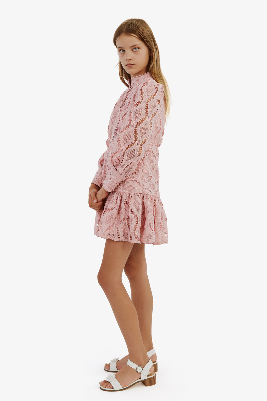 Girls Talina Lace Dress