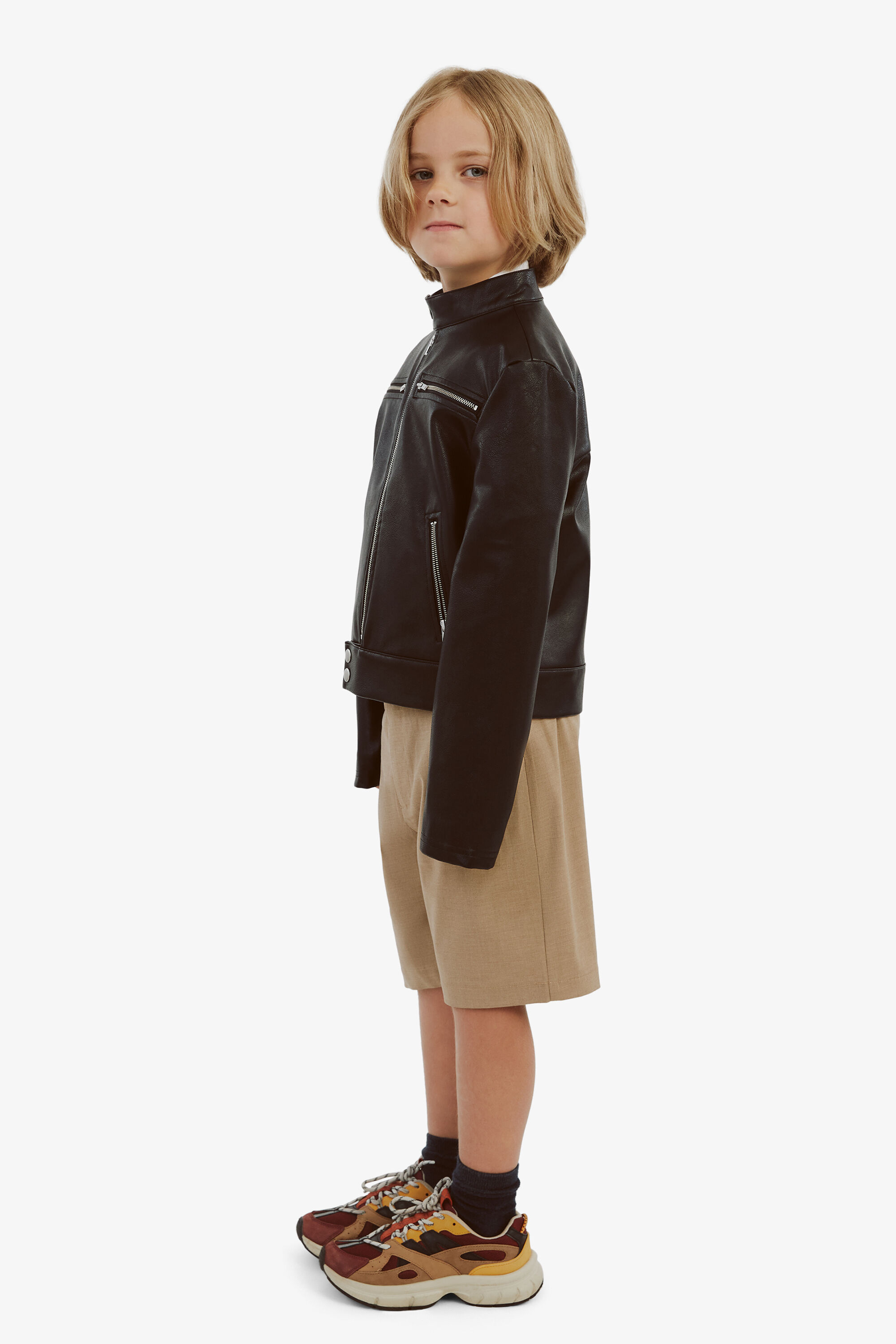 Boys Nile Junior Bomber Jacket In Black Bardot Junior