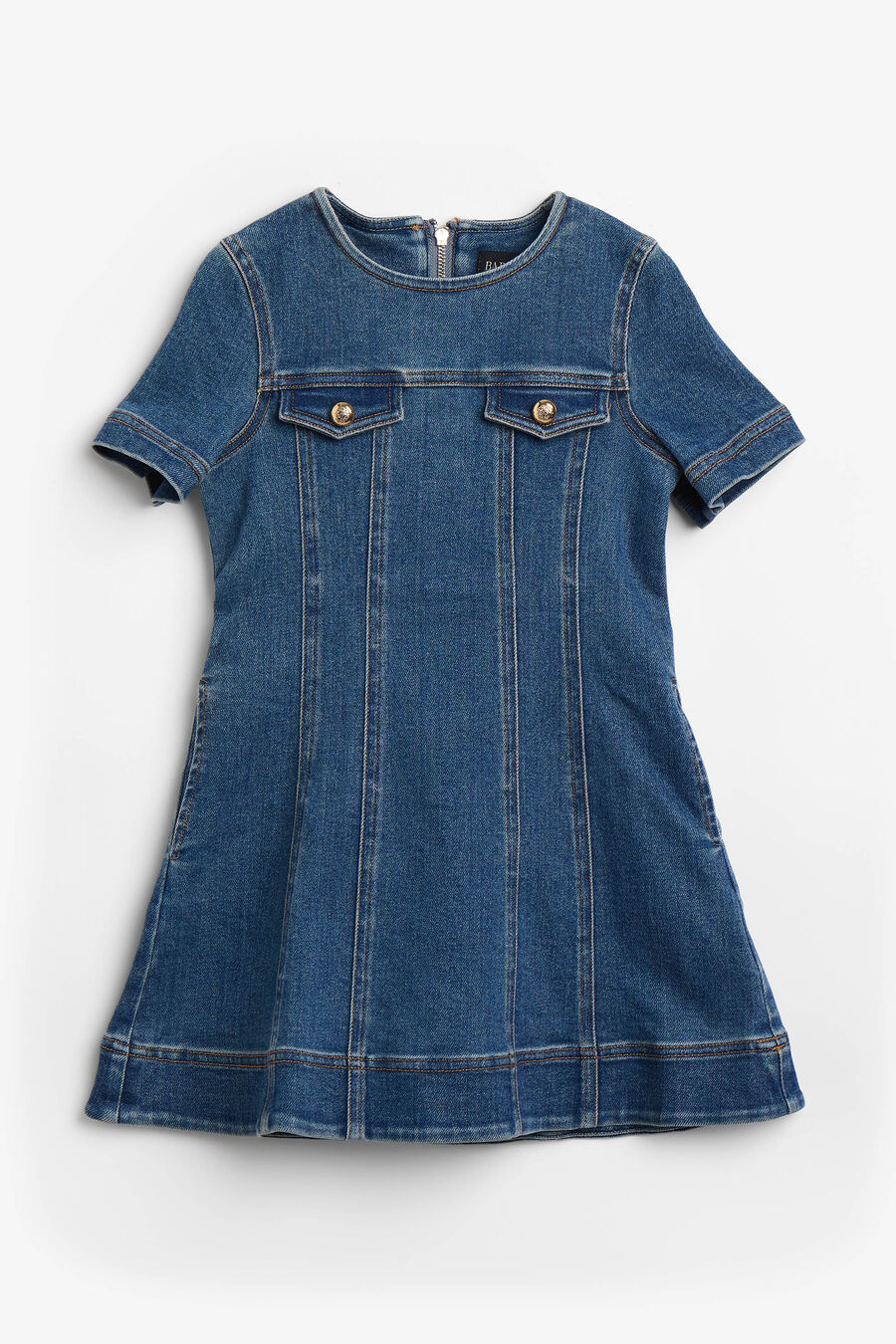 Girls Kesia Mini Denim Dress
