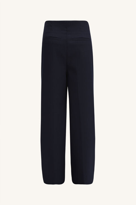 GIRLS ADDIE WIDE LEG PANT in colour BLACK IRIS
