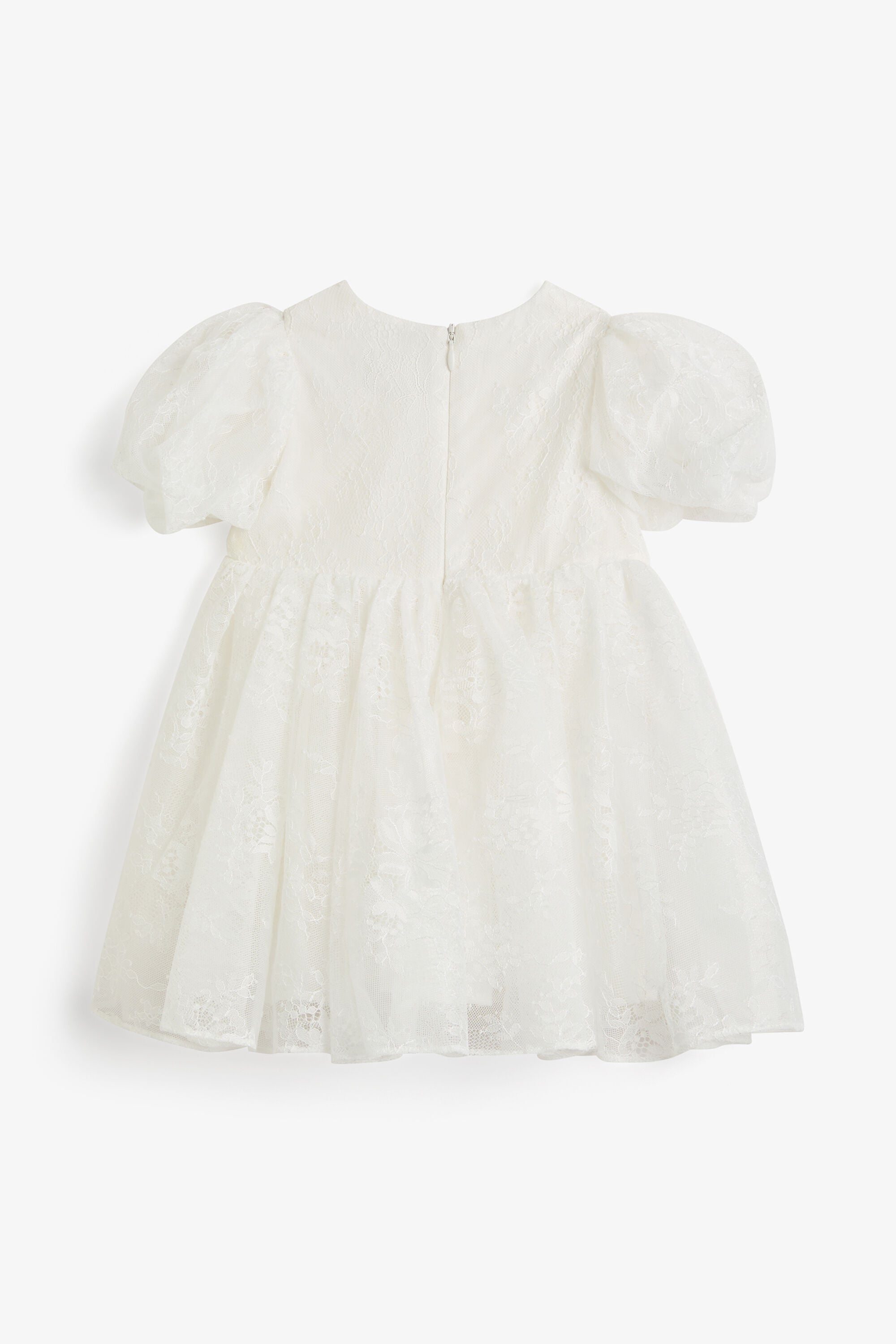 knee length dresses for ladies All White Tulle Flower Girl Dress with Ribbon Bow, Baby & Toddler 16 main image 1