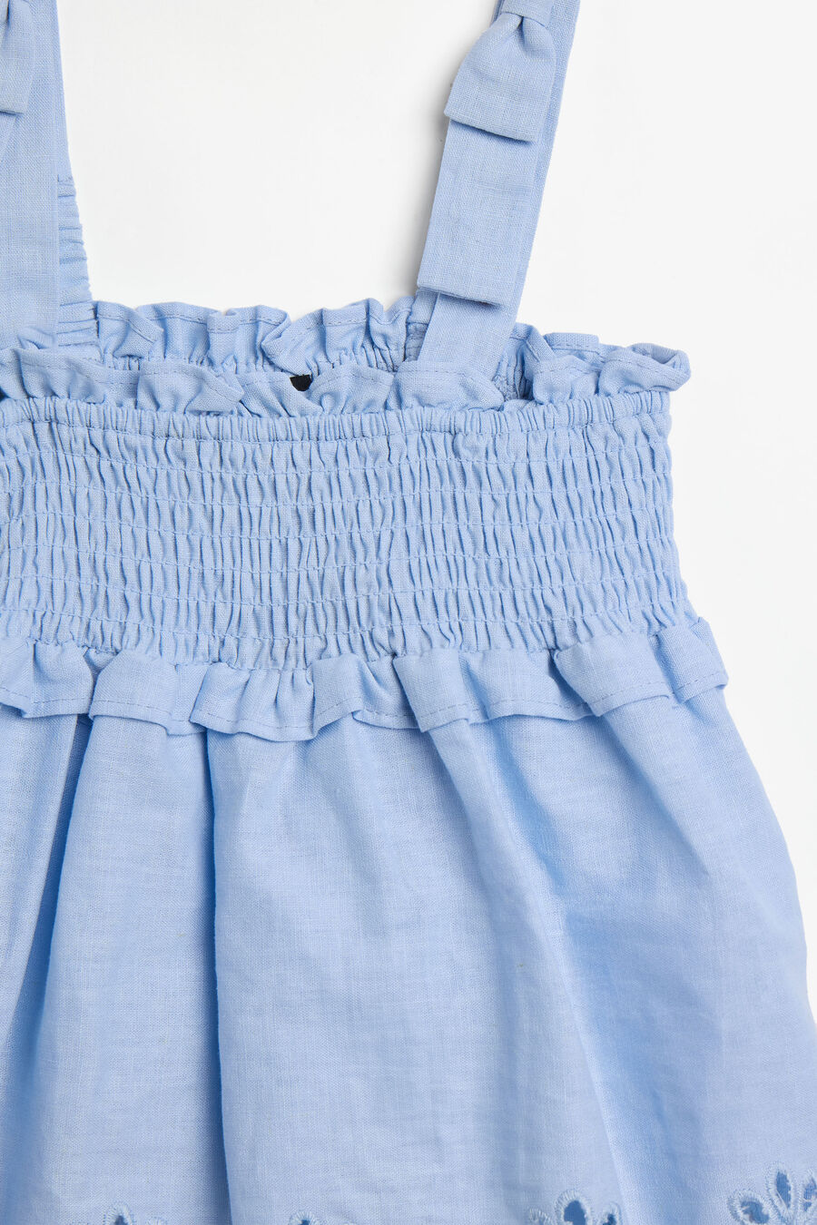 ALINA LINEN SET in colour Blue
