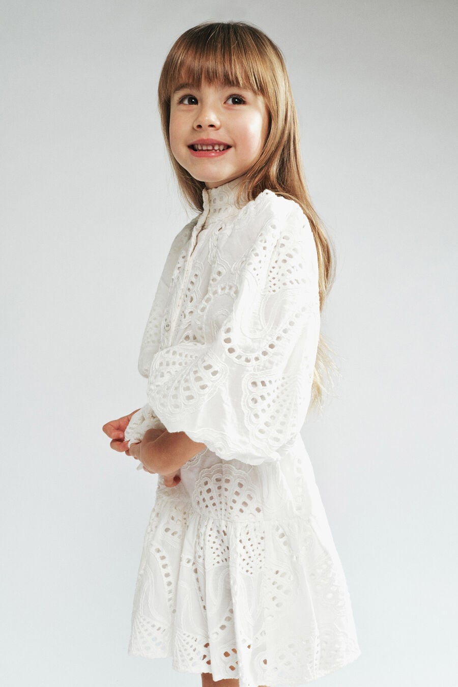 Girls Asha Mini Shirt Dress
