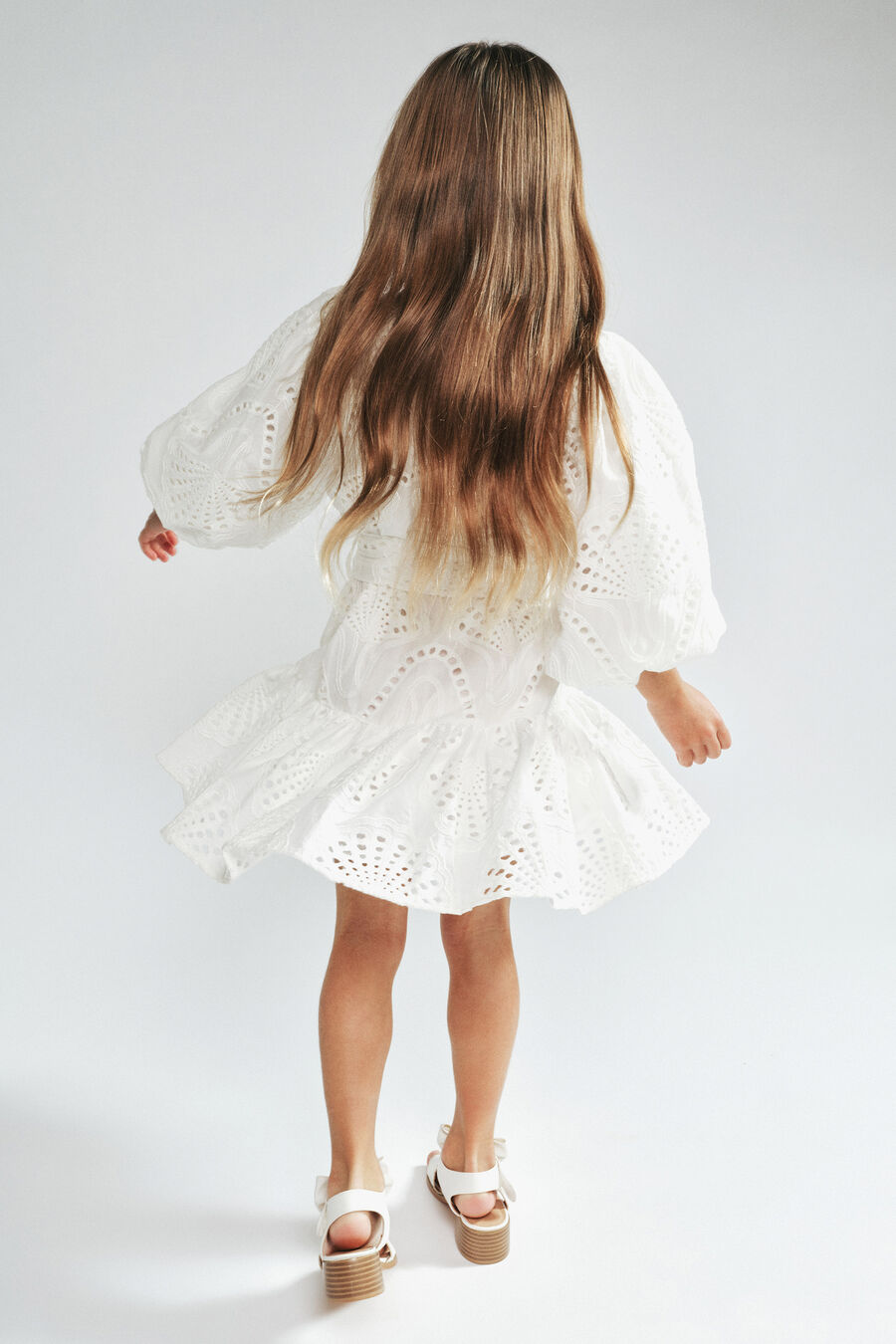 Girls Asha Mini Shirt Dress