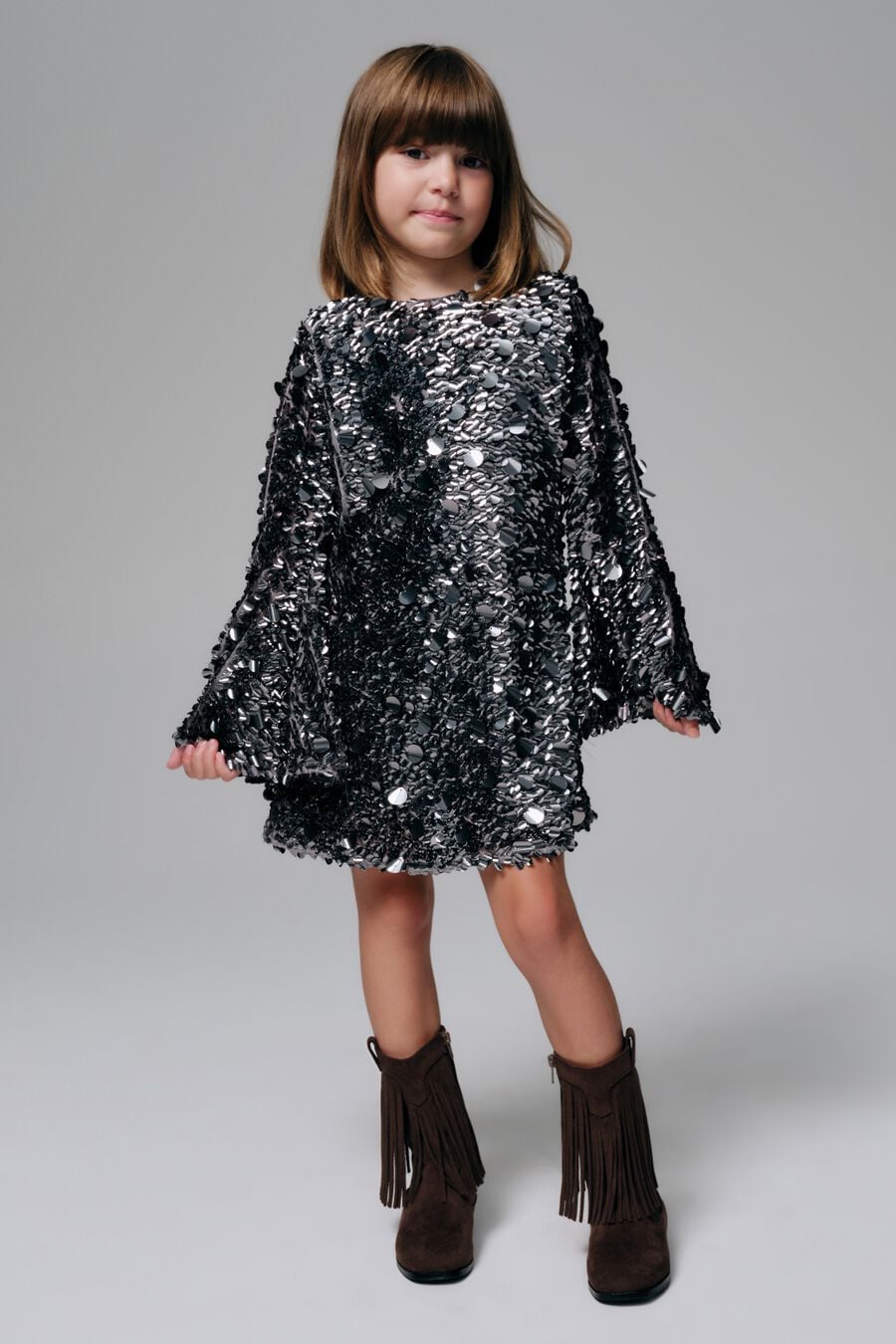 Girls Aria Sequin Dress