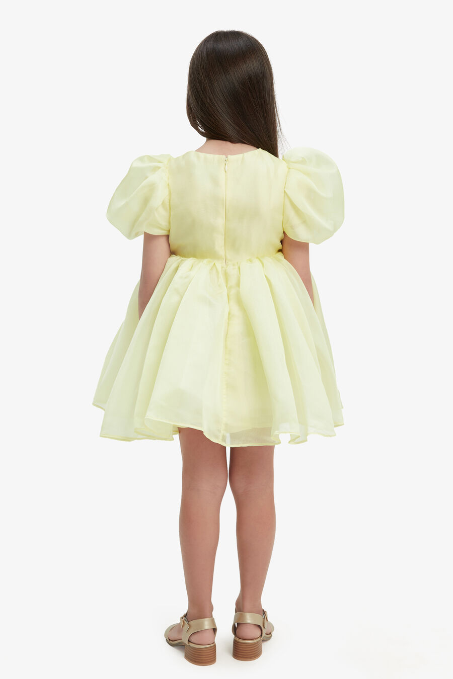 Girls Juliet Organza Mini Dress