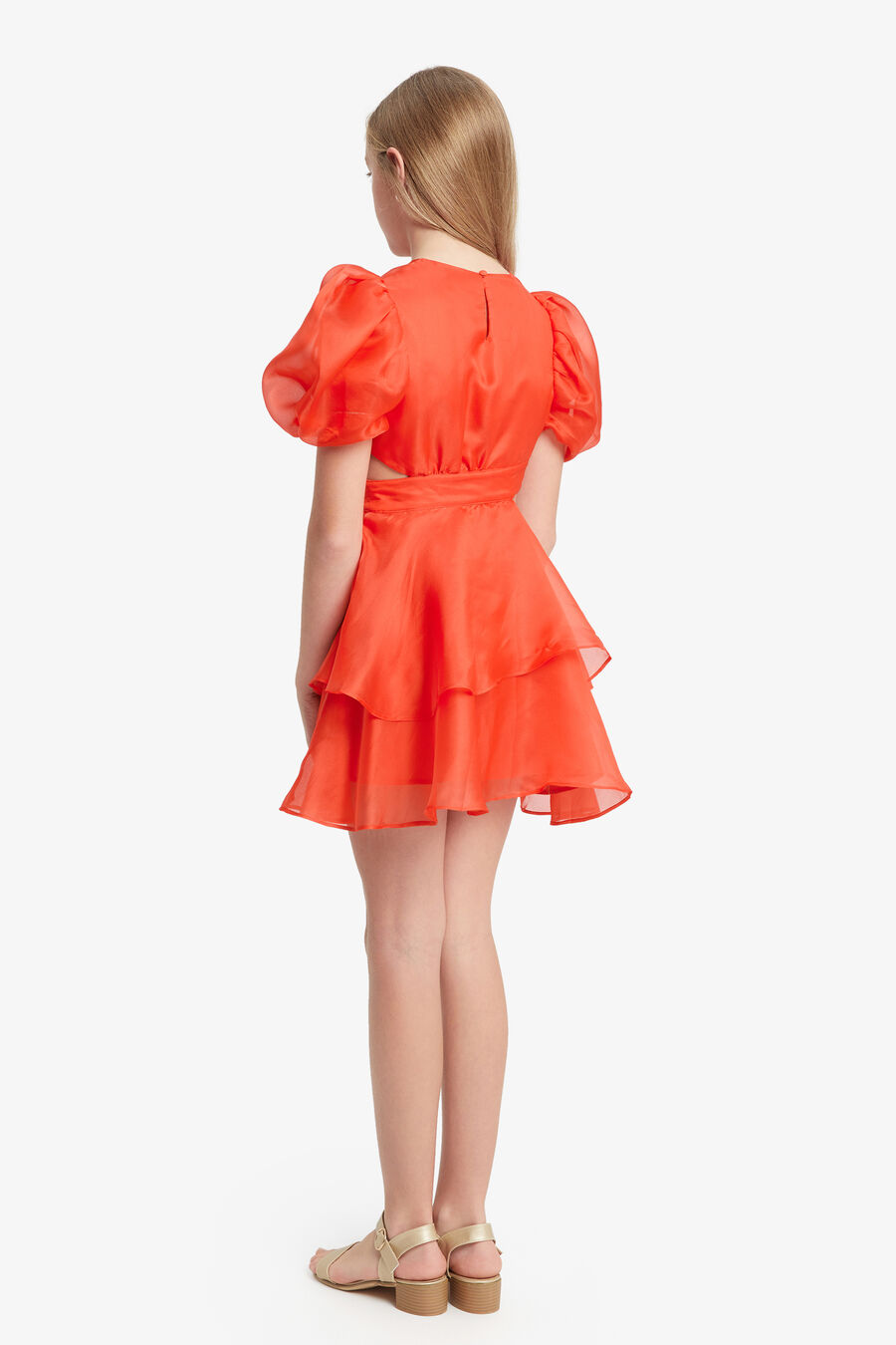 Girls Enya Organza Mini Dress