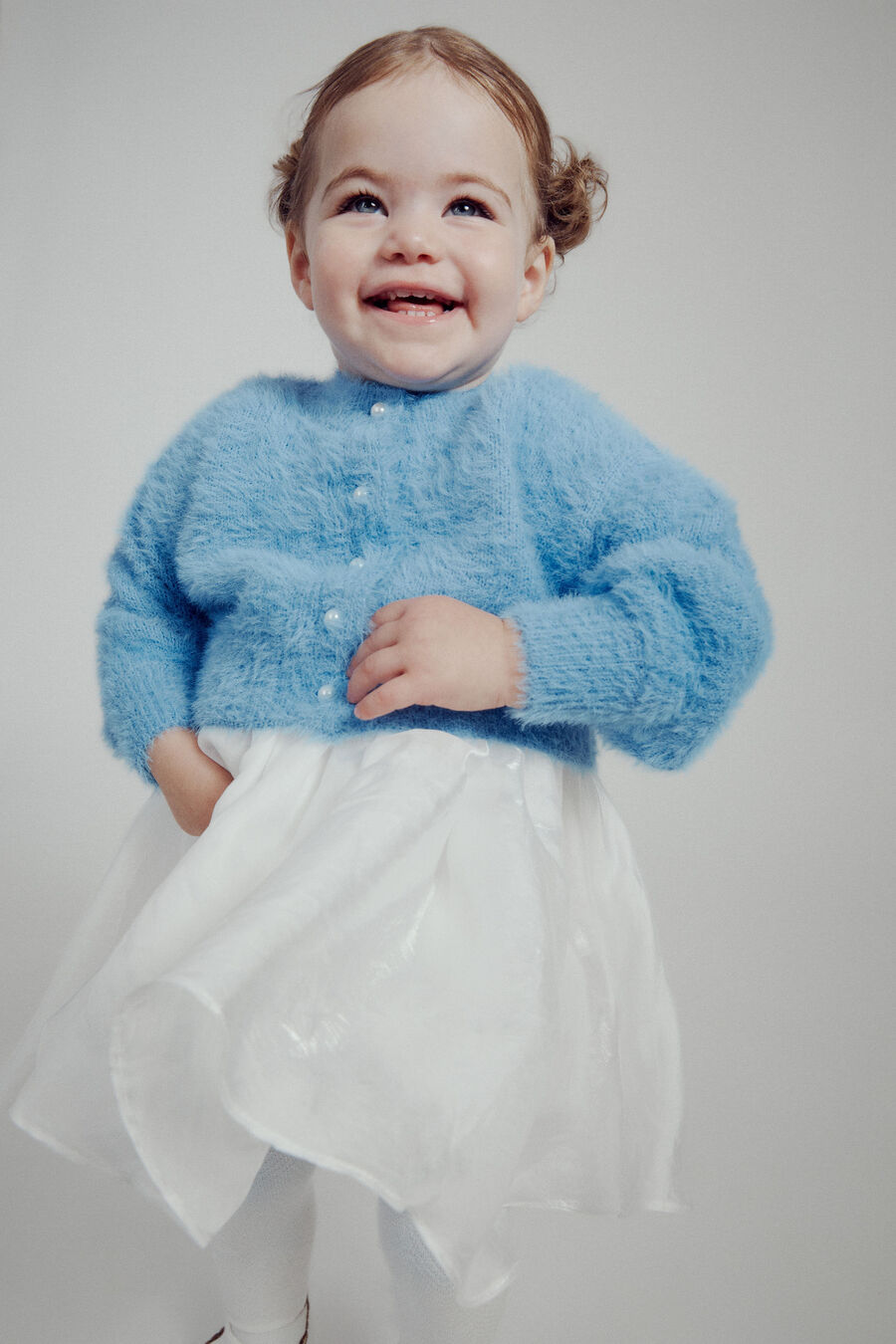 Baby Girl Bell Sleeve Cardi