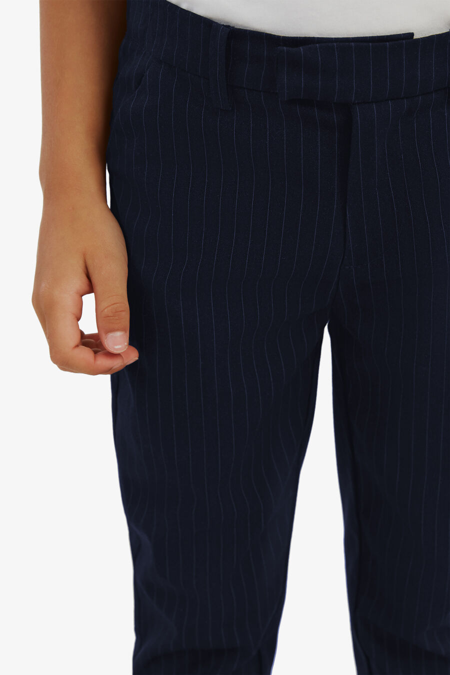 Boys Charles Pin Striped Pant