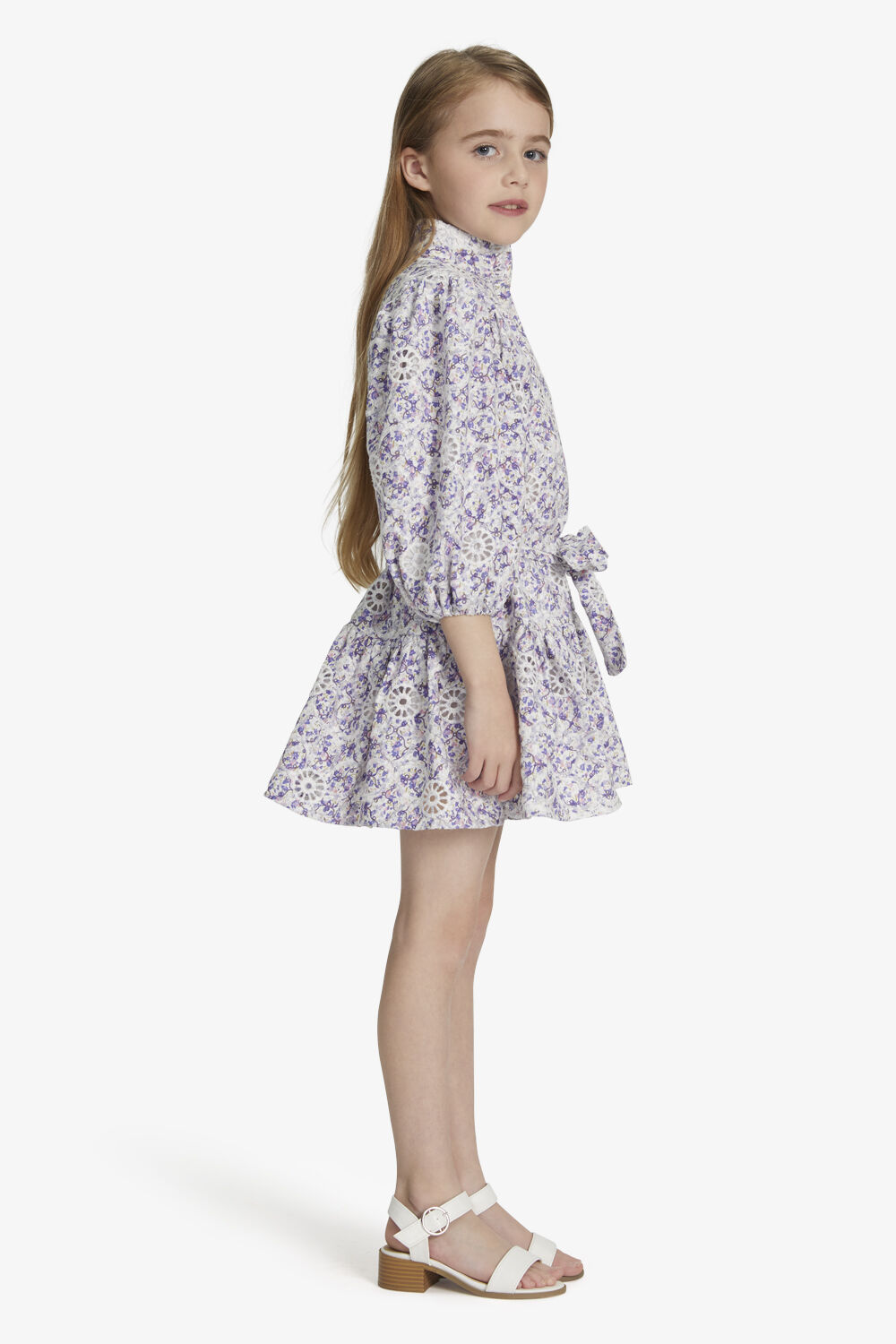 VIOLET MINI SHIRT DRESS in colour STAR WHITE
