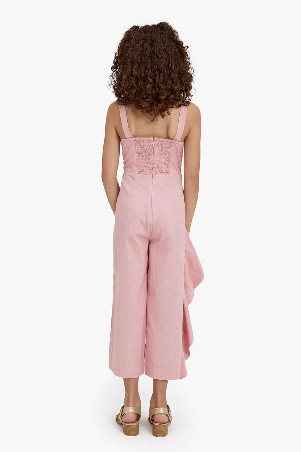 NELLY JUMPSUIT in colour RASPBERRY SORBET