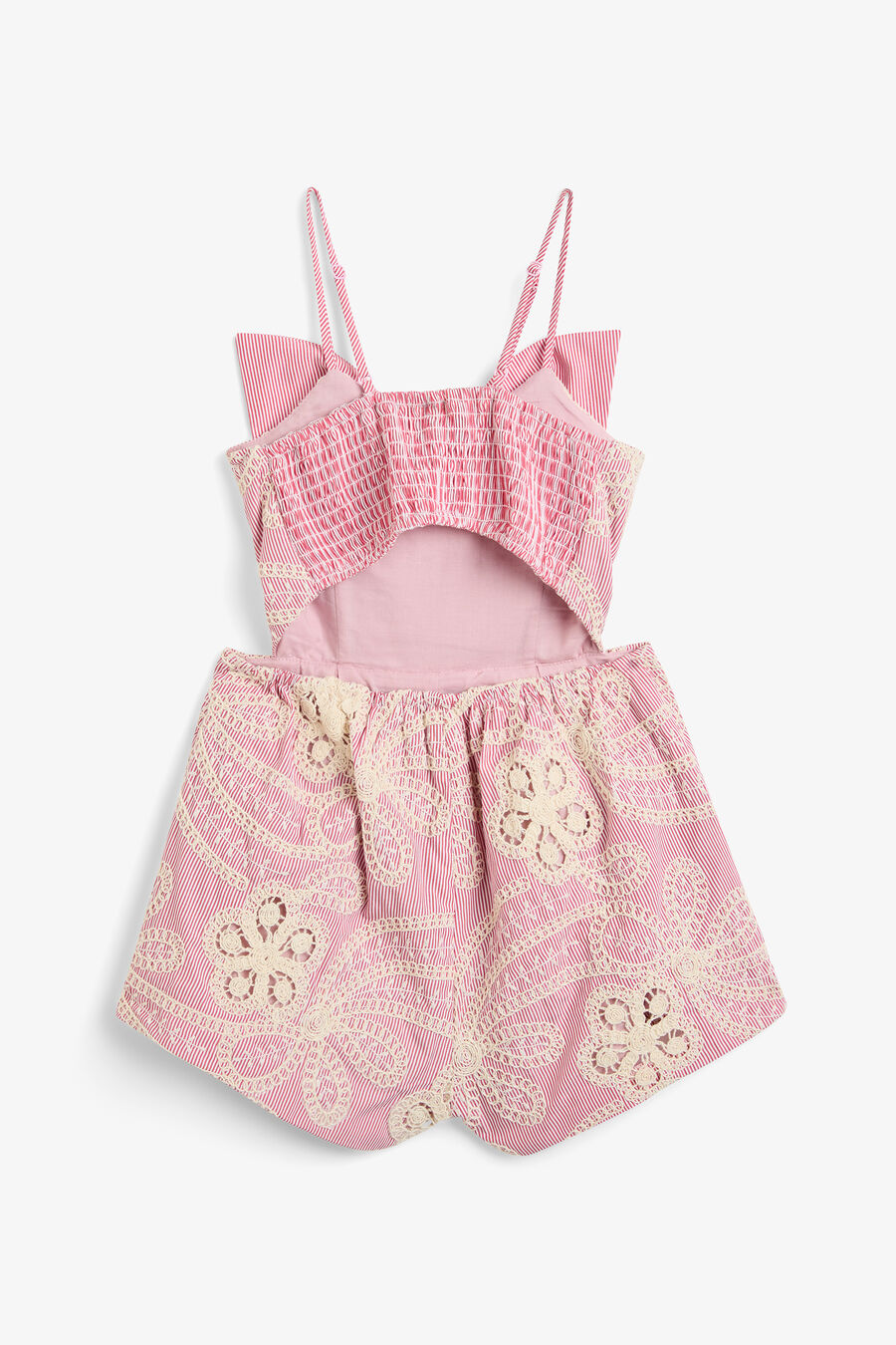 Girls Vieda Bow Front Playsuit