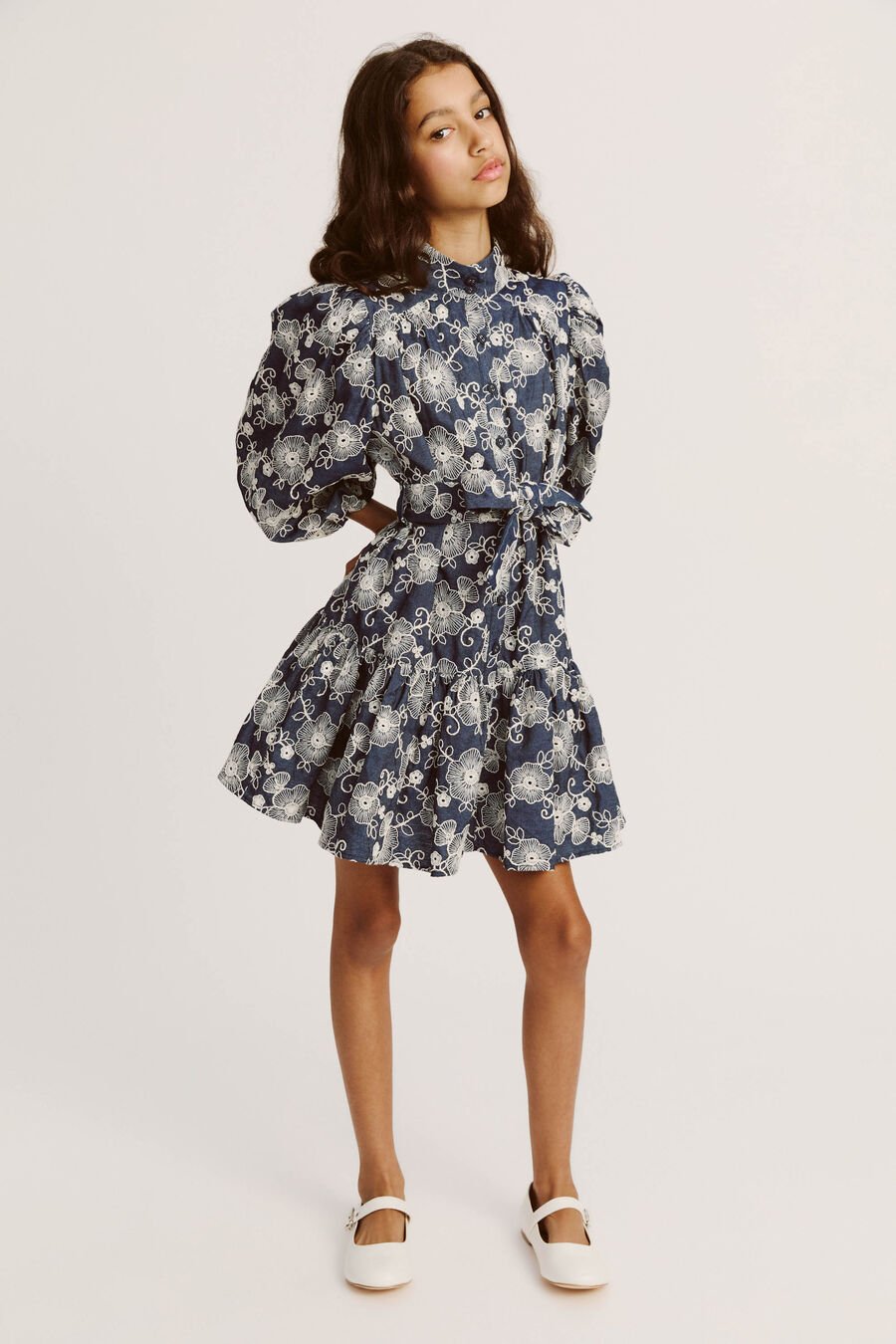 Girls Macey Mini Shirt Dress