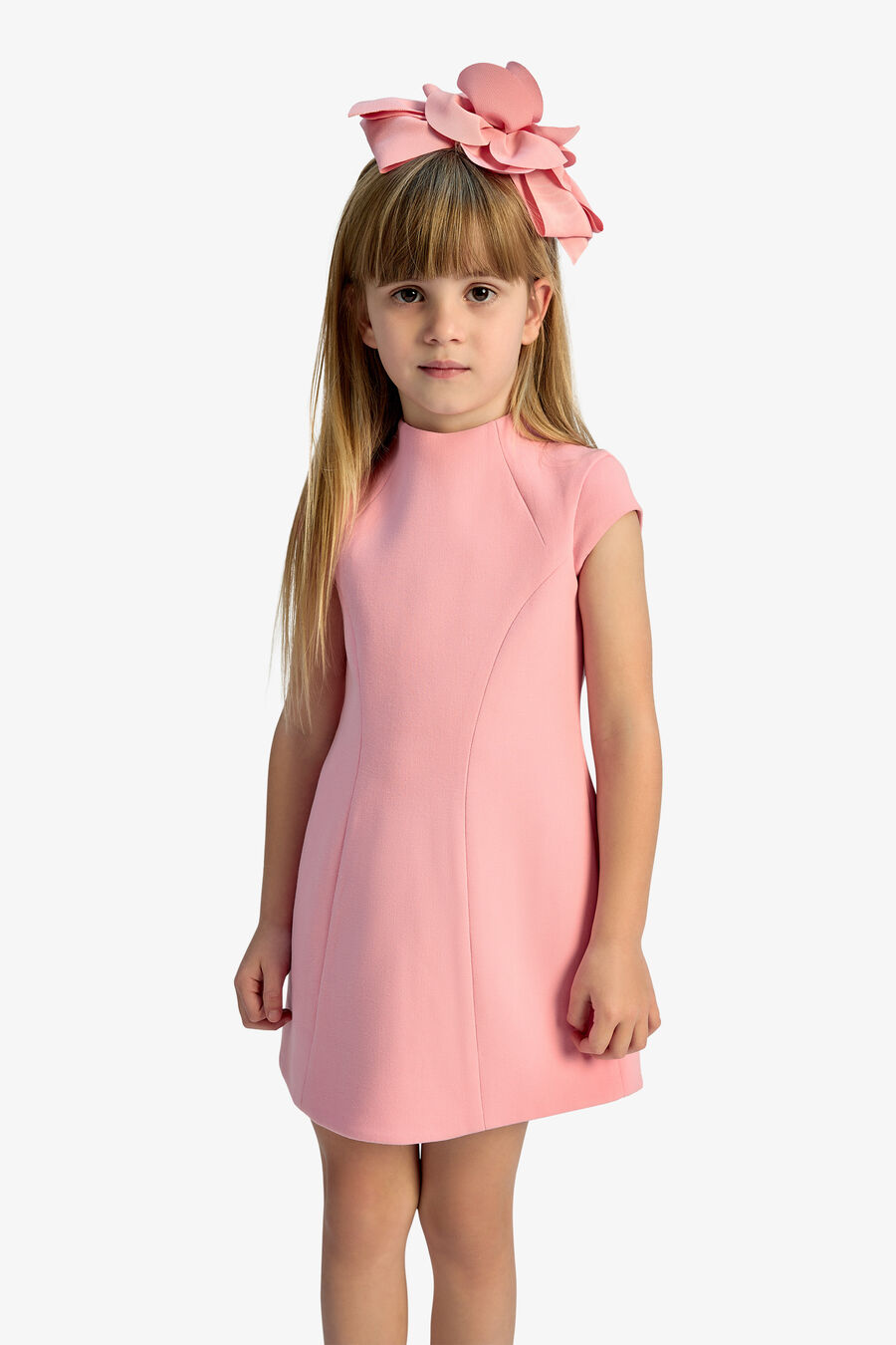 DELPHINA MINI DRESS in colour PINK