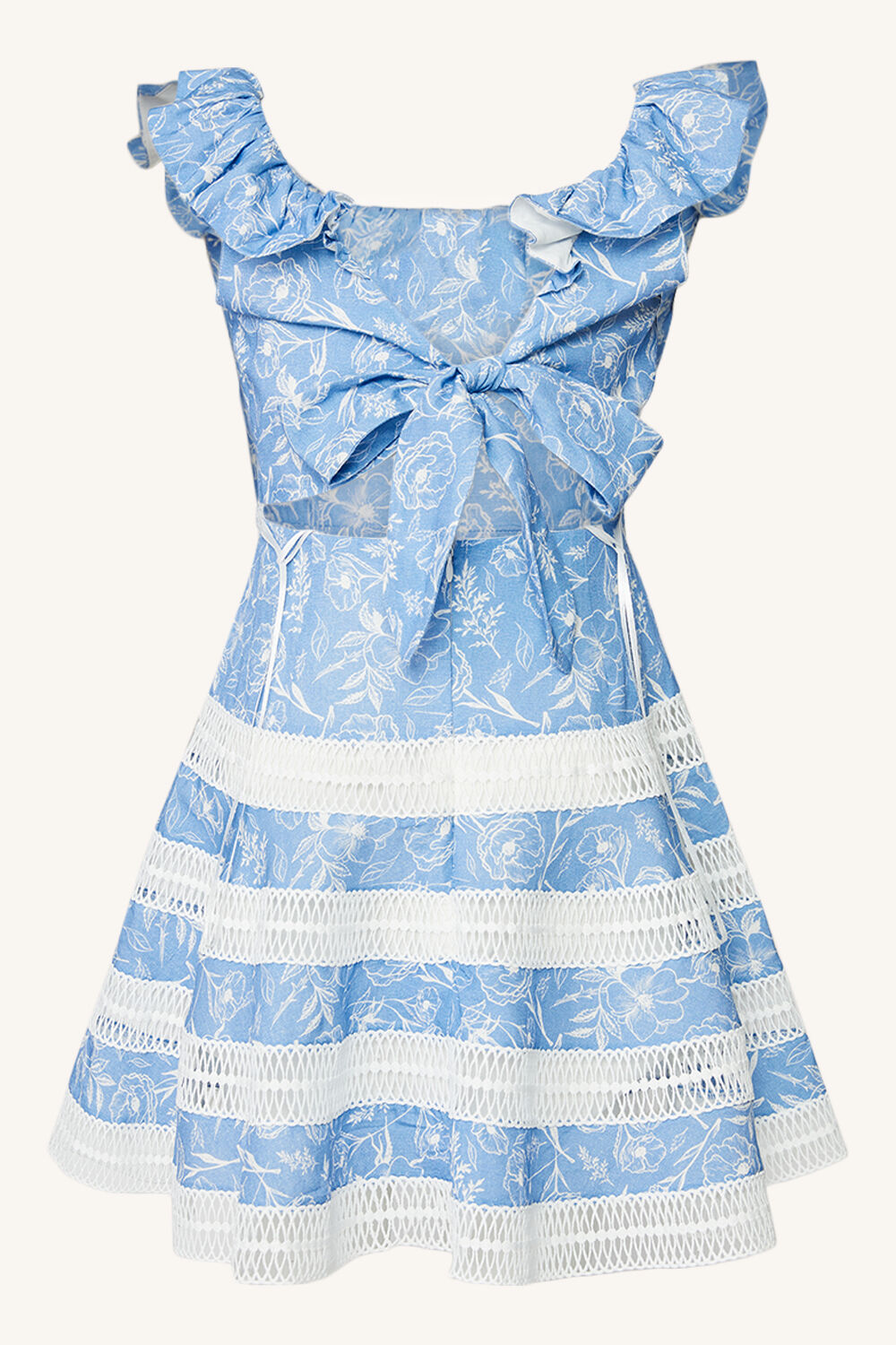 GIRLS MISSY FLORAL DRESS in colour LOTUS