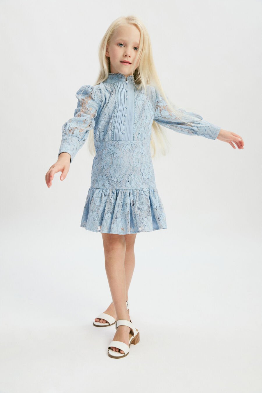 Girls Tamara Lace Dress