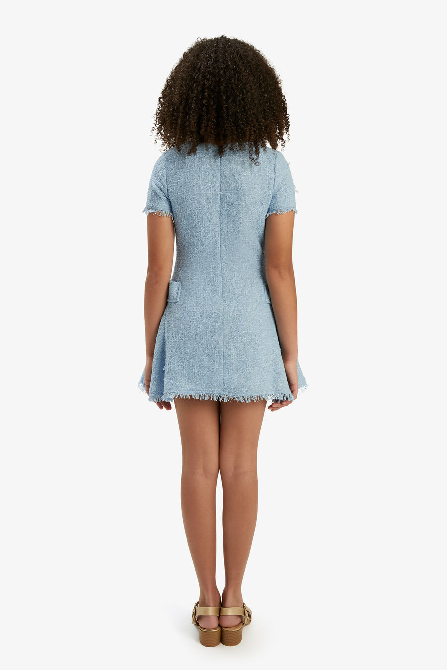 Girls Sutton Boucle Dress