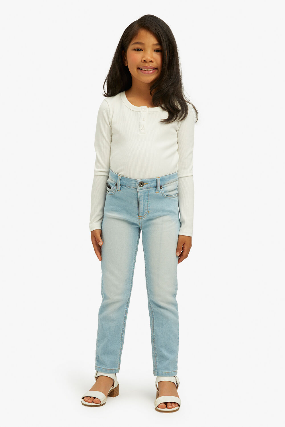 Buy Dark Blue Jeans for Girls (Denim) Size - 34 at Amazon.in
