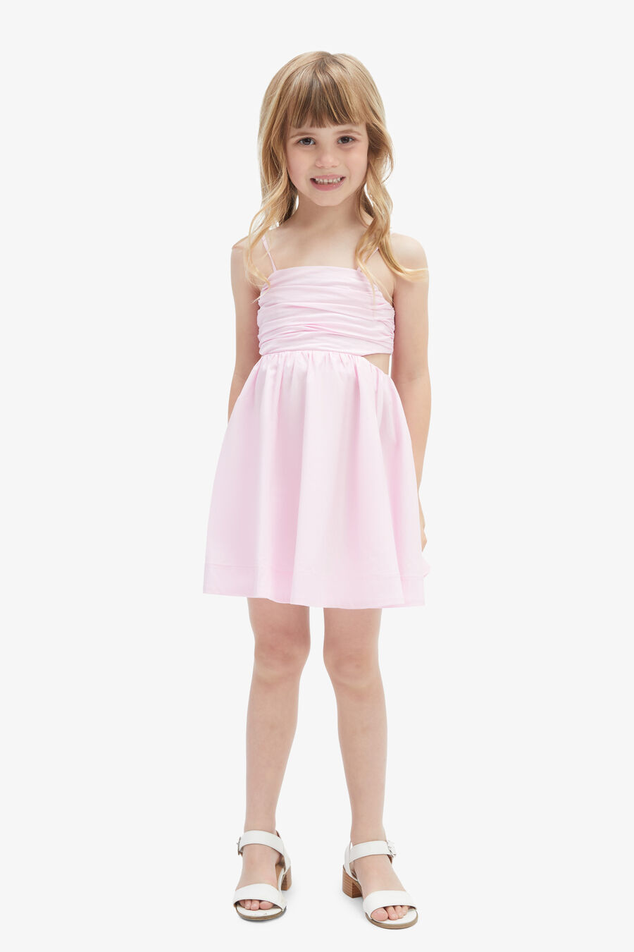 Girls Zarela Poplin Dress