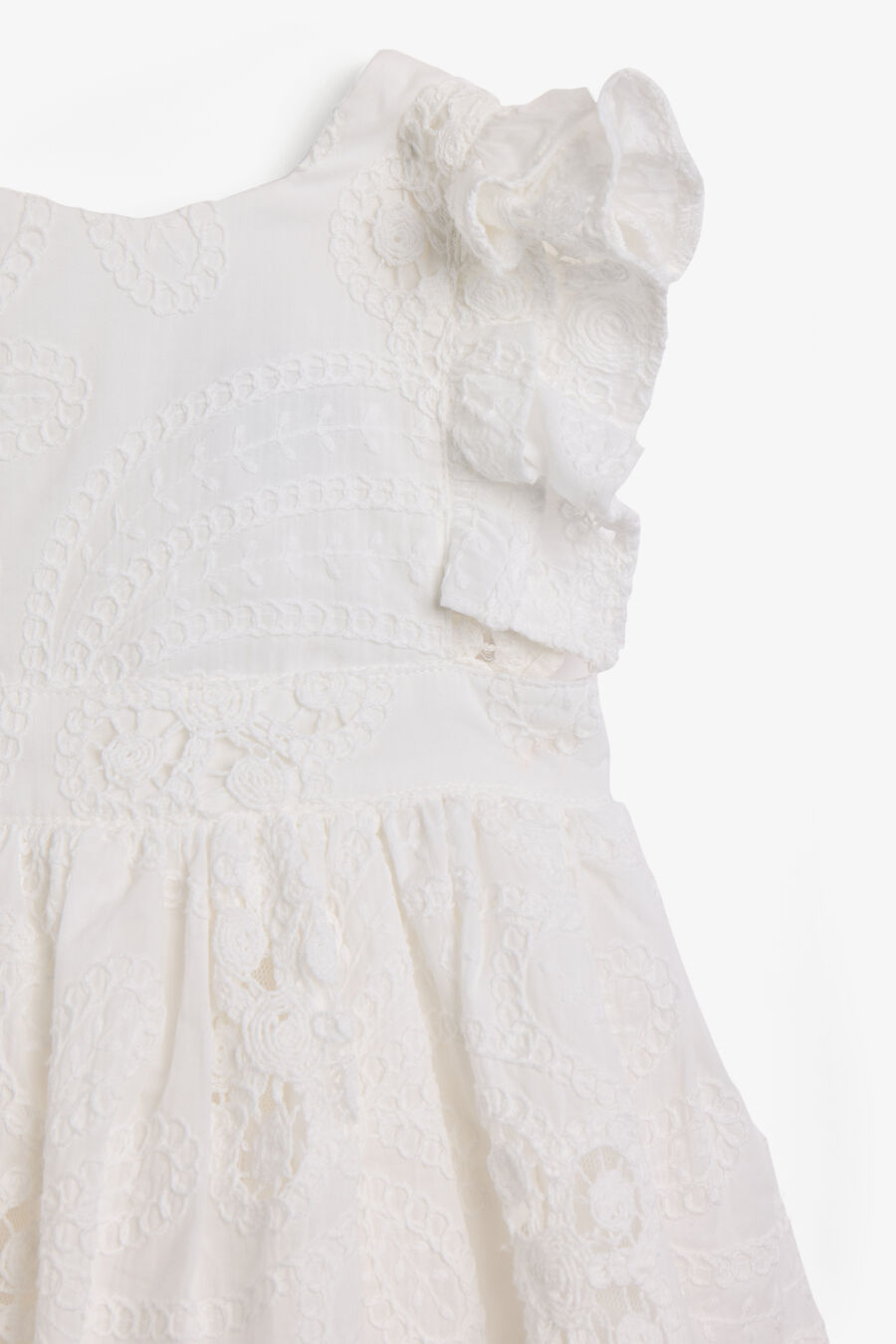 Baby Annie Flower Broderie Dress