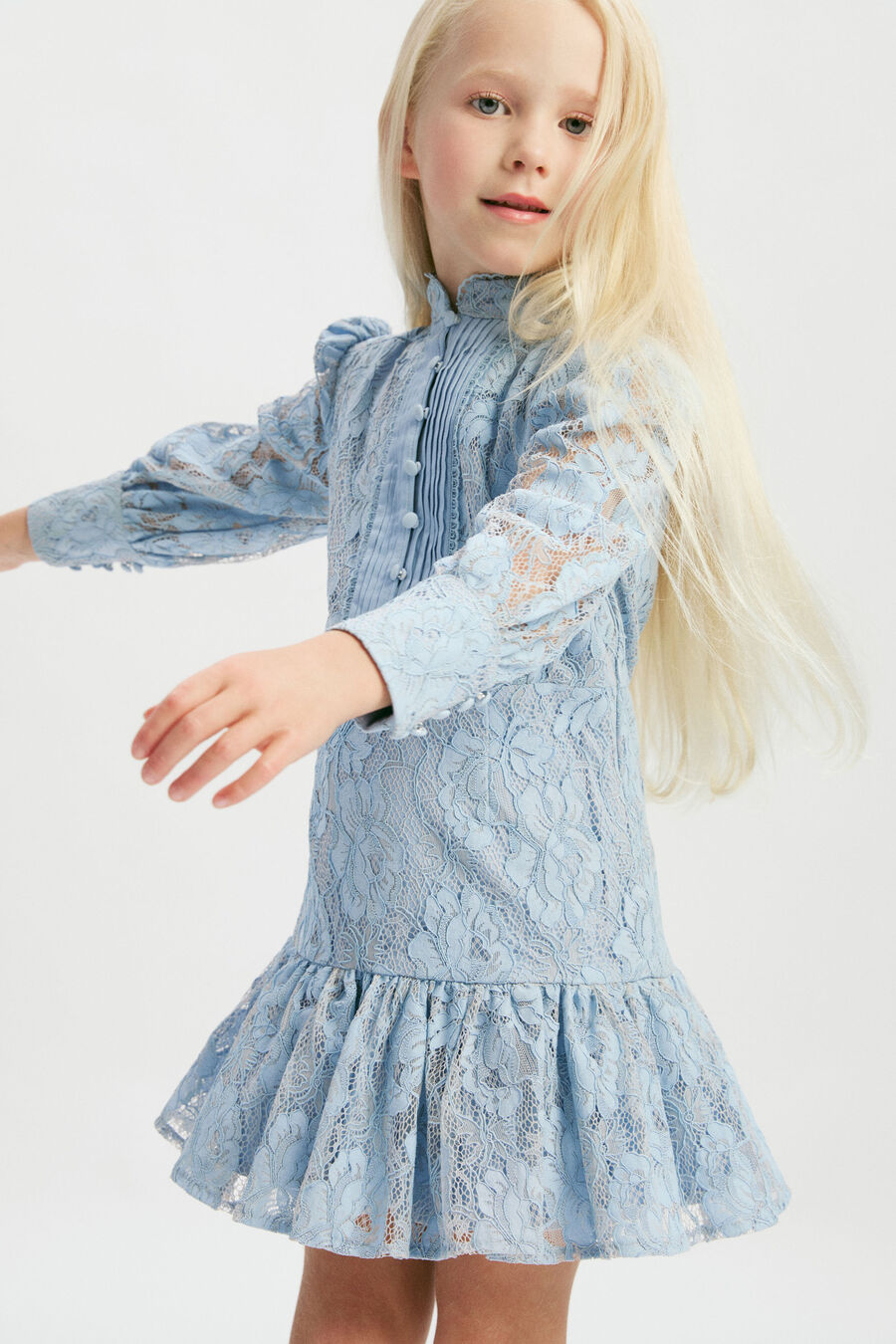 Girls Tamara Lace Dress