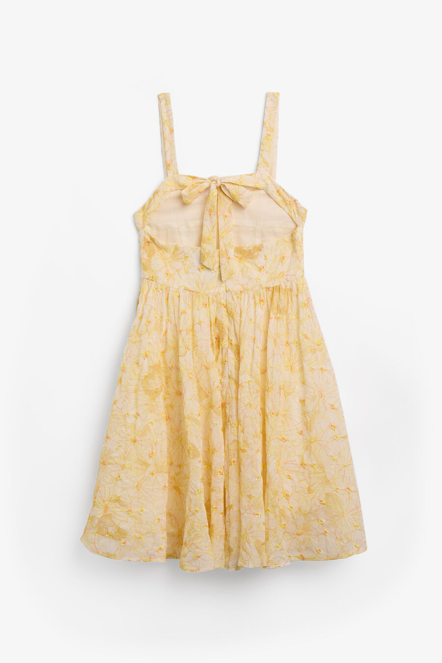 Girls Adaline Embroidered Mini Dress