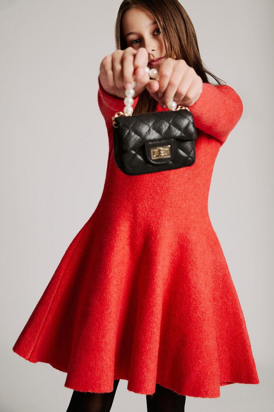 Girls Kourtney Knit Dress