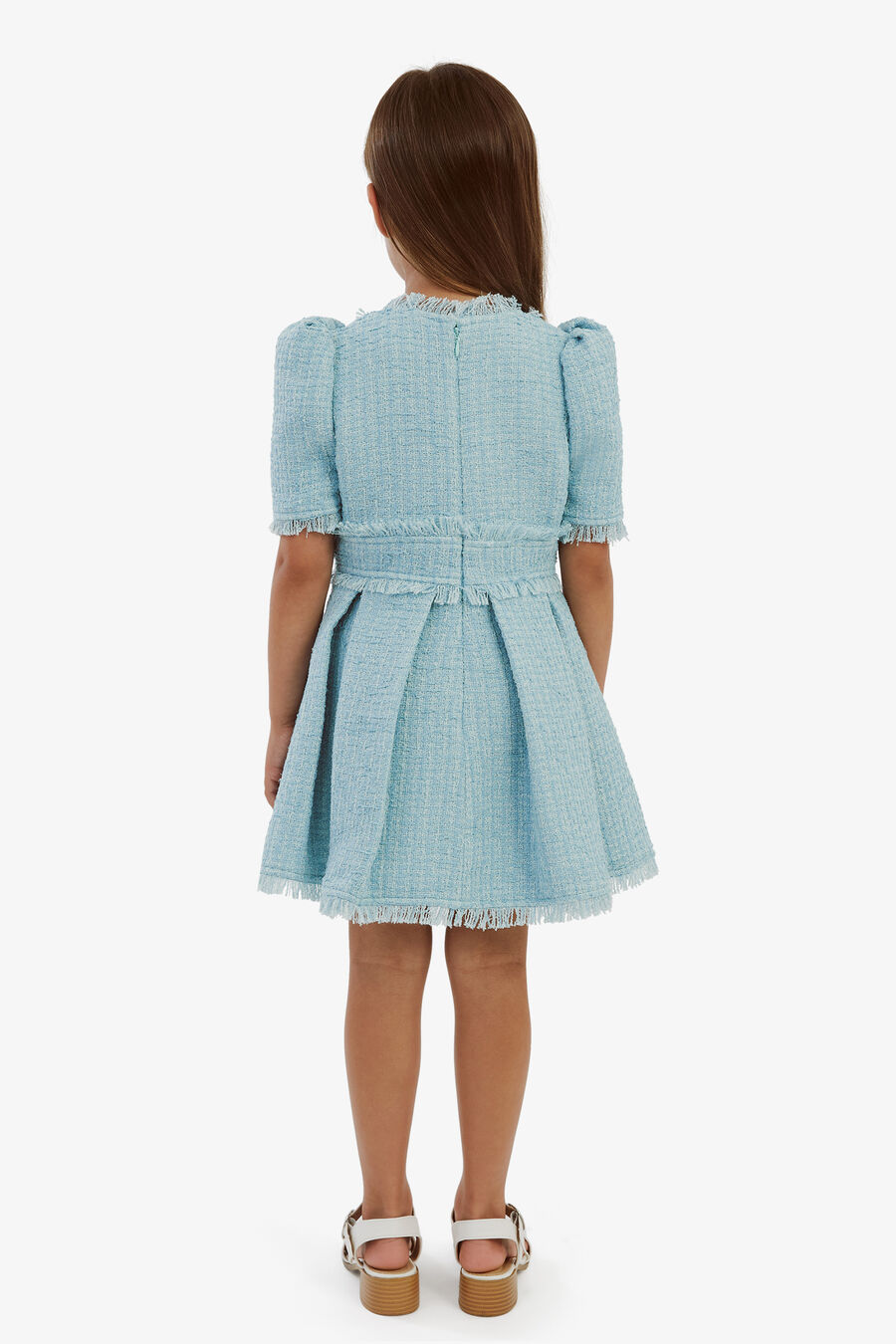 Girls Brielle Boucle Dress