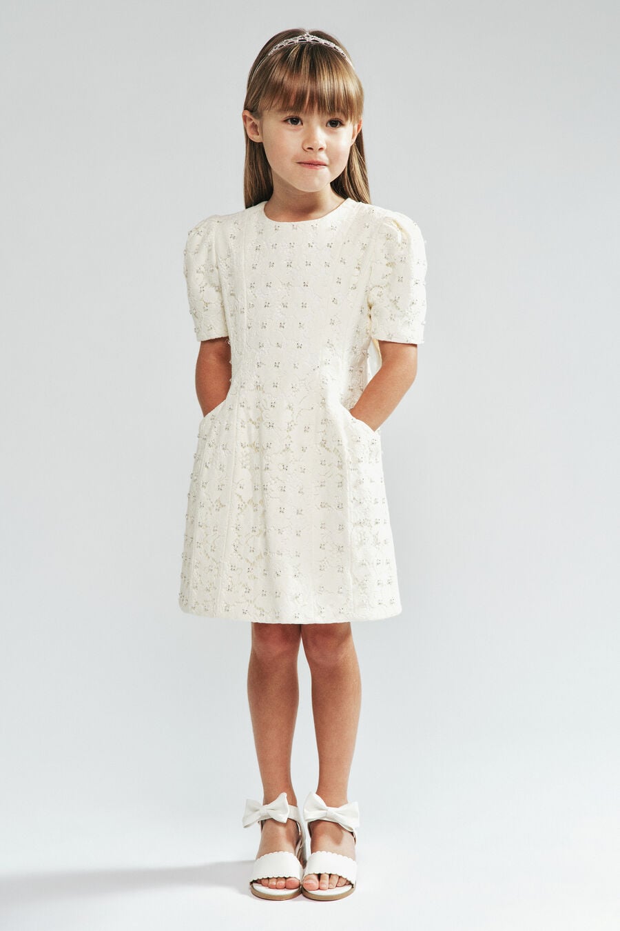Girls Ophelia Lace Dress