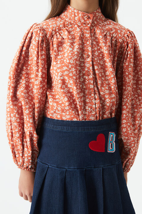 GIRLS LANI DITSY SHIRT in colour KOI