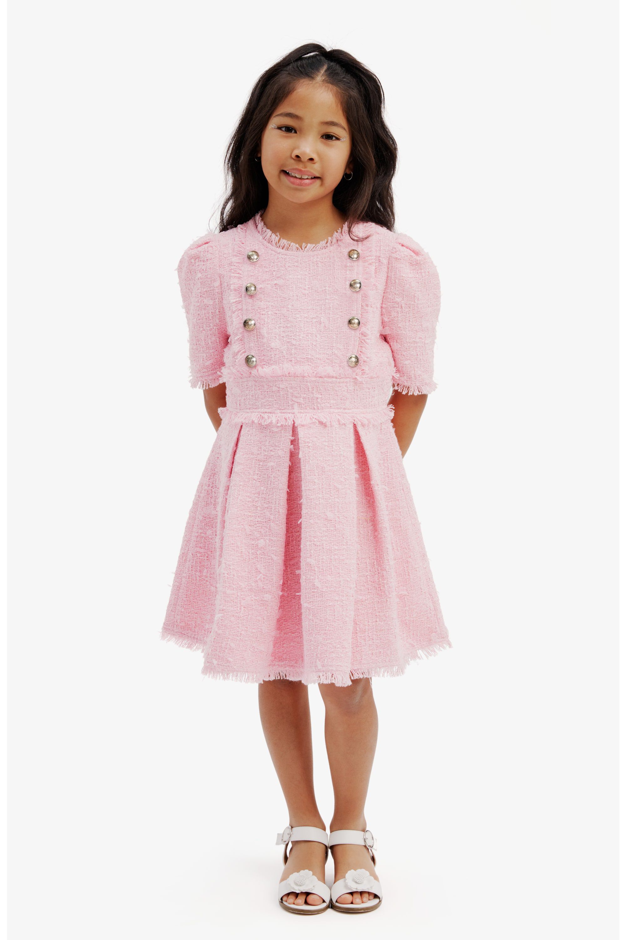 Pink dress junior top shop