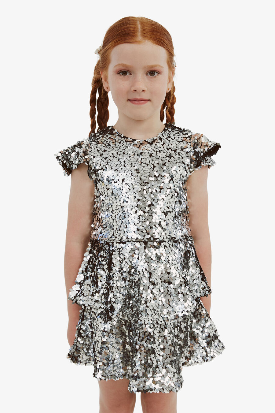 Girls Mindie Sequin Dress