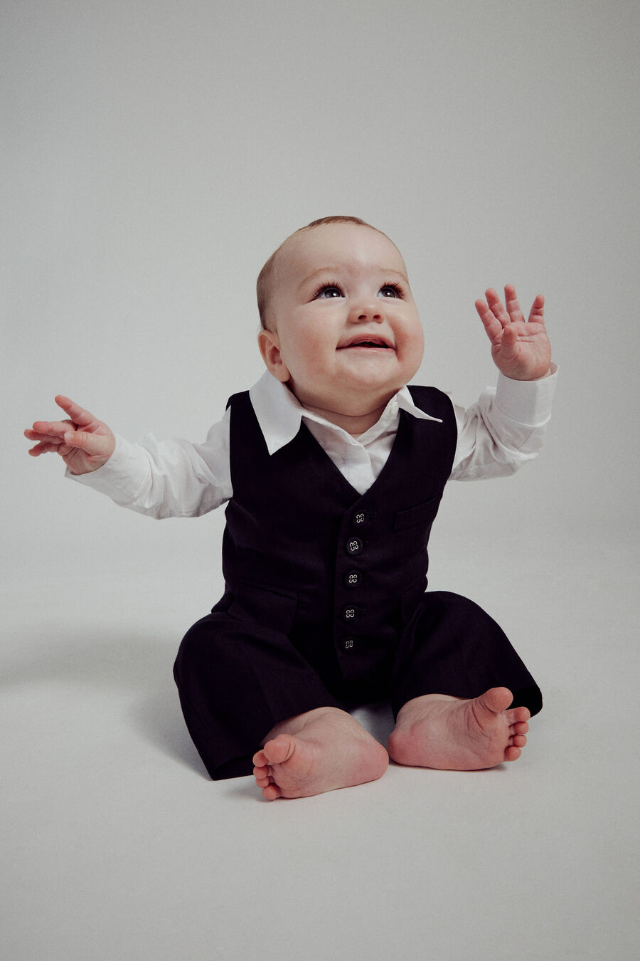 Baby Boy Timotee Pleated Pant