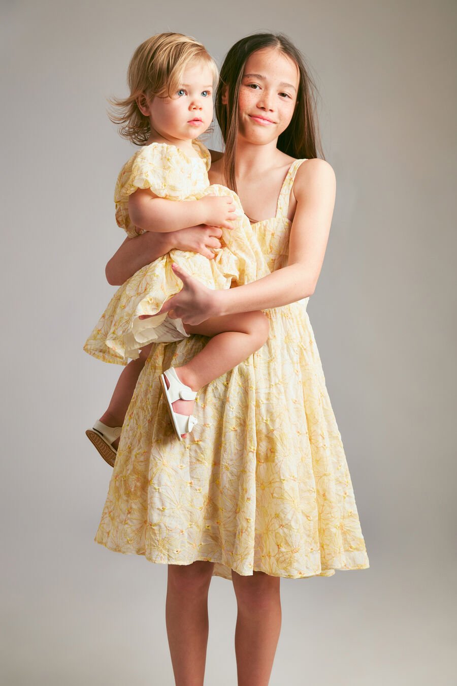 Girls Adaline Embroidered Mini Dress