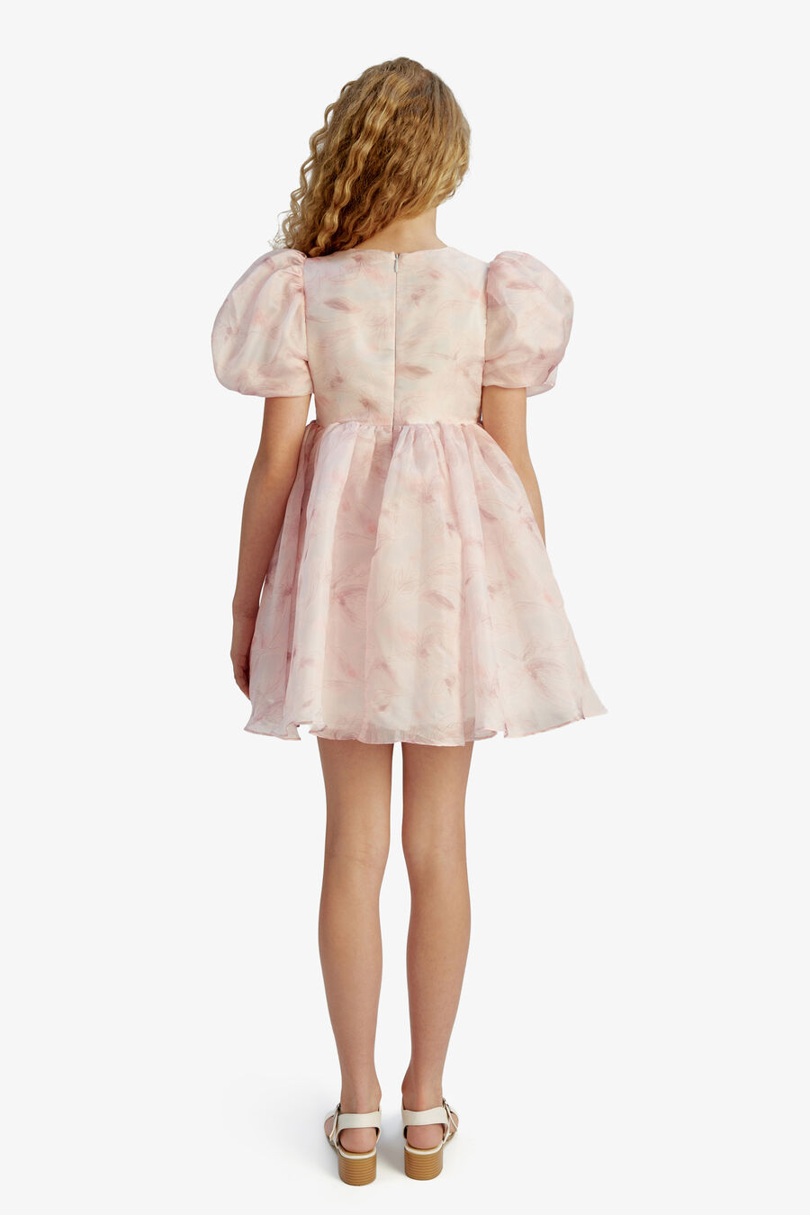 Girls Juliet Organza Mini Dress