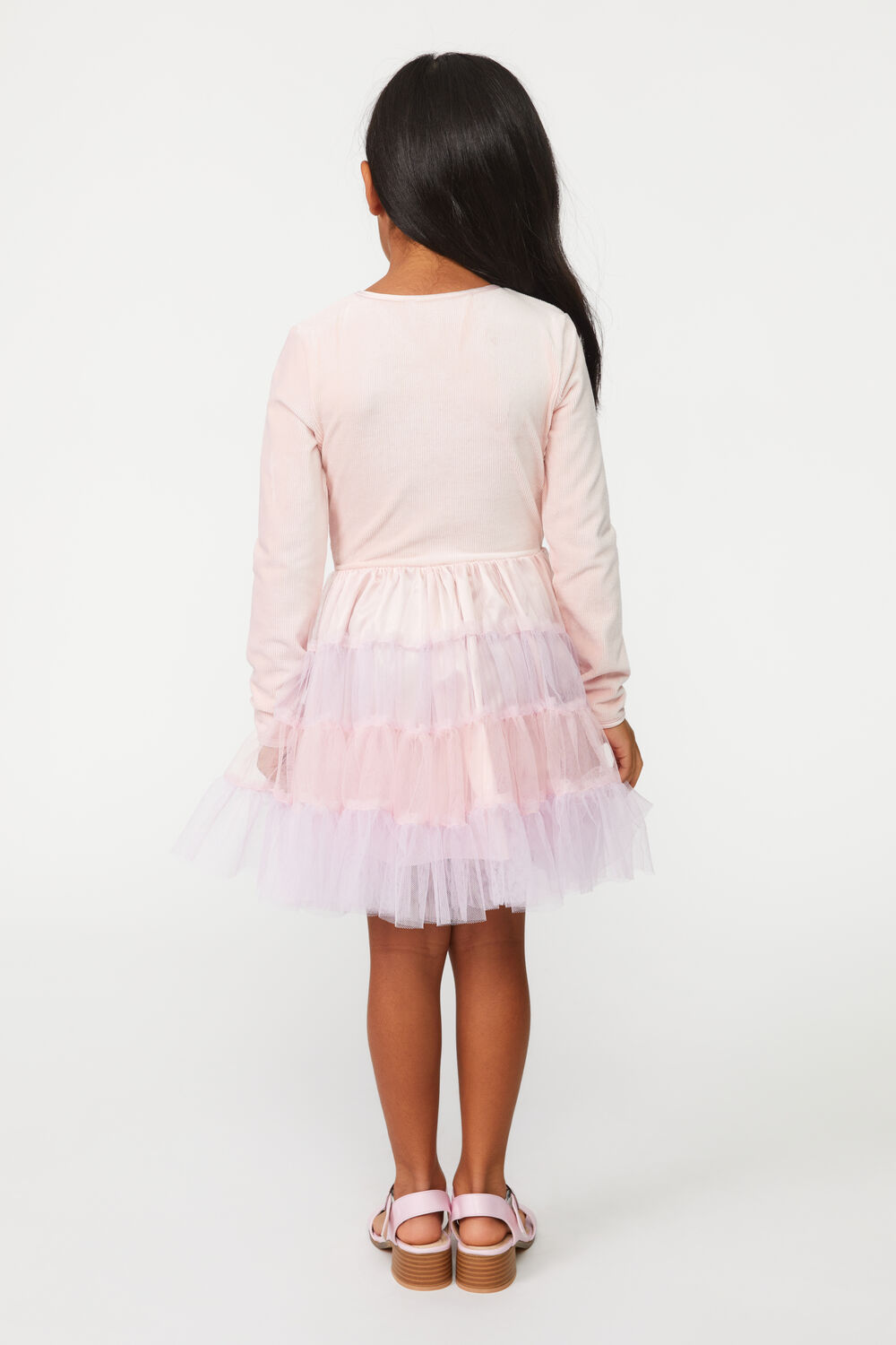 Girls MIA TUTU DRESS in colour PINK T DYE
