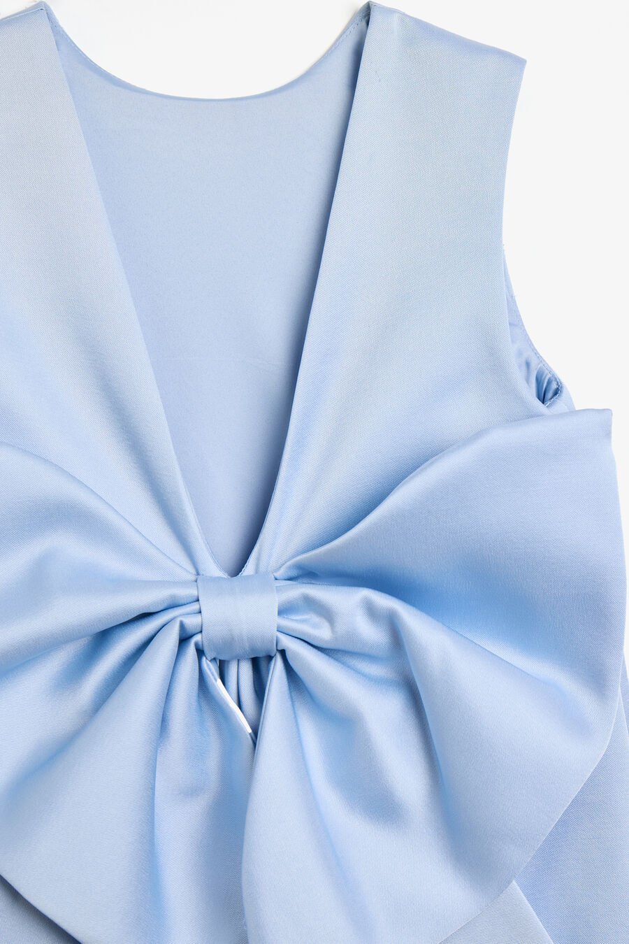 OLIVIA MINI DRESS in colour Steel Blue