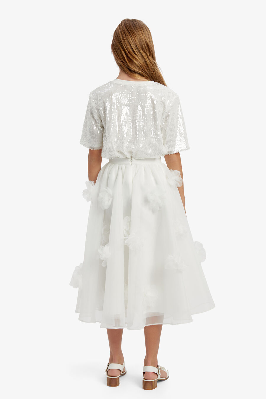 Girls Lenny Floral Skirt