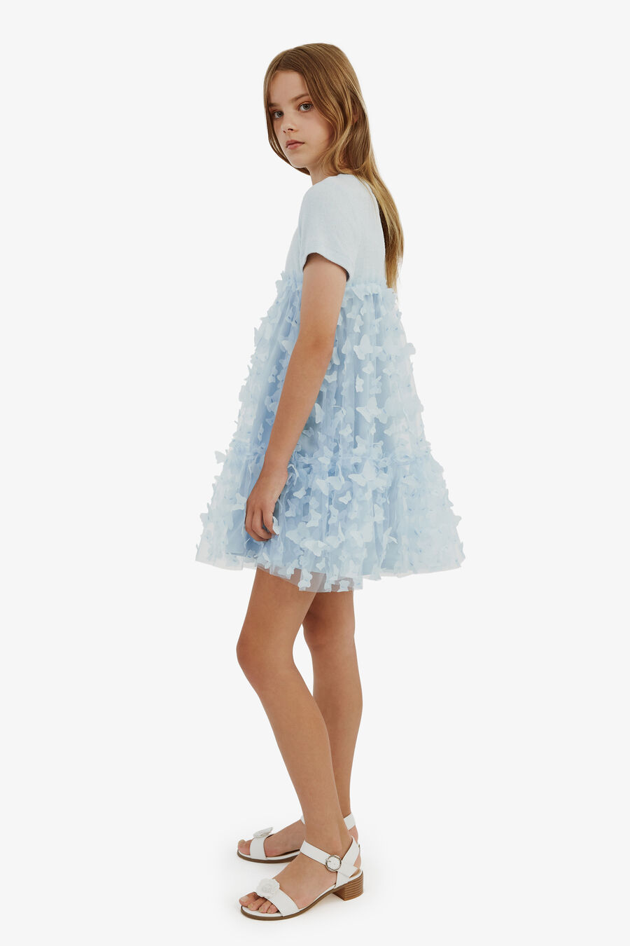 Girls Mattie Tiered Dress