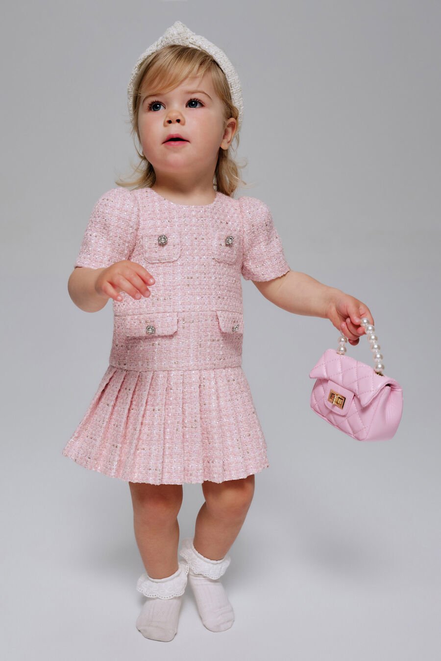 Baby Shiloh Boucle Dress