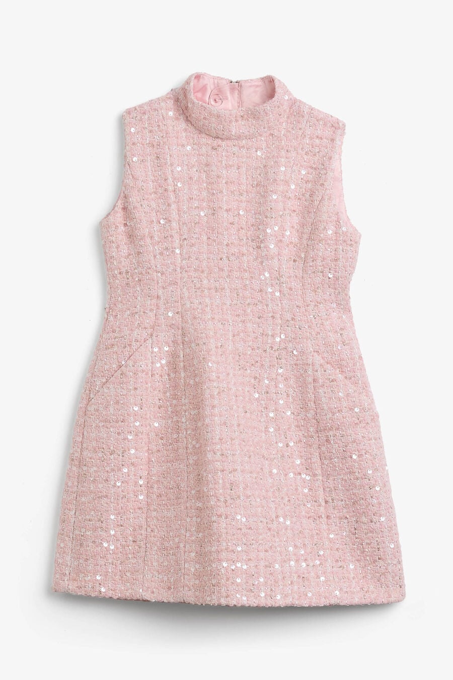 Girls Harper Sequin Boucle Mini Dress