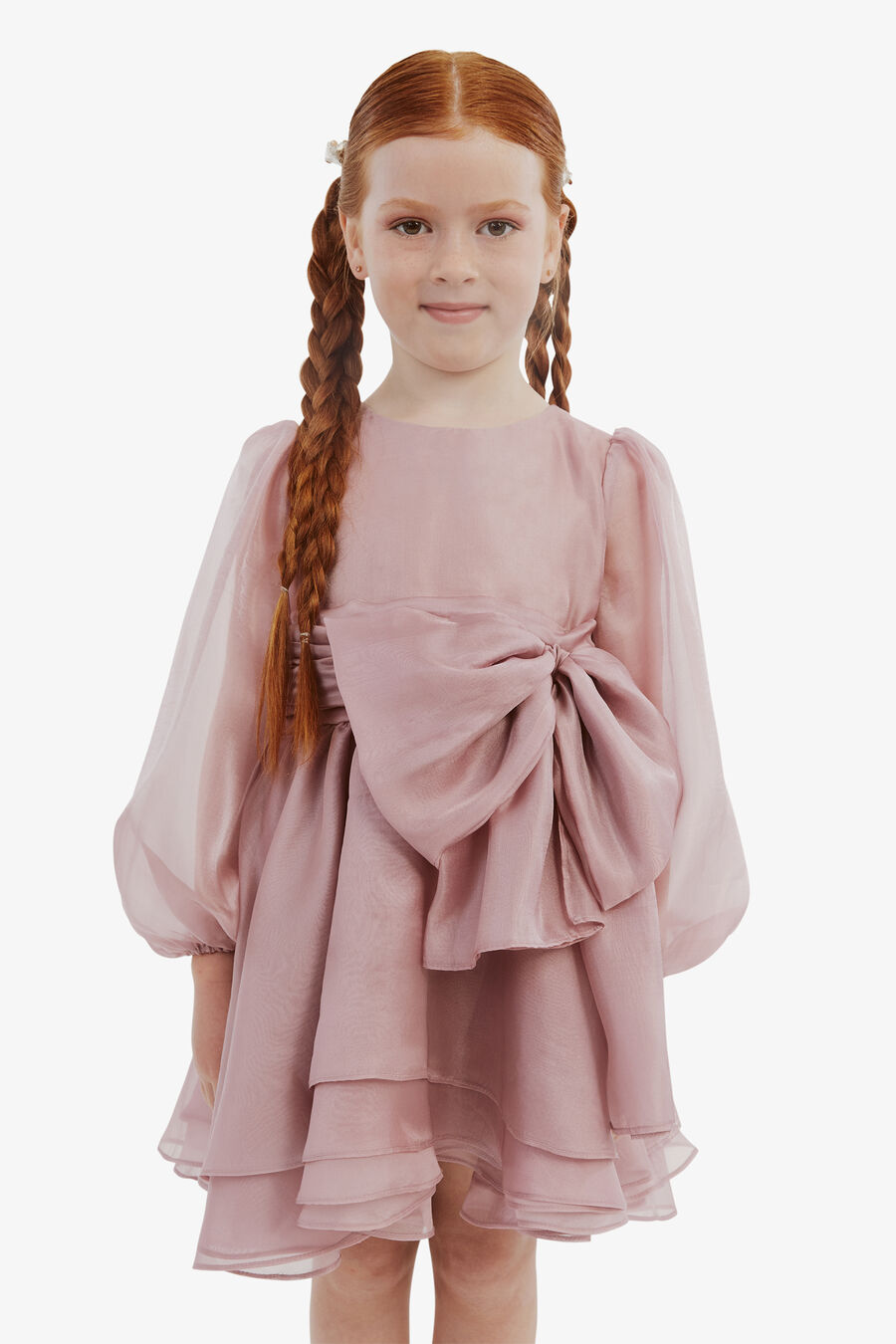 Girls Enya Organza Mini Dress